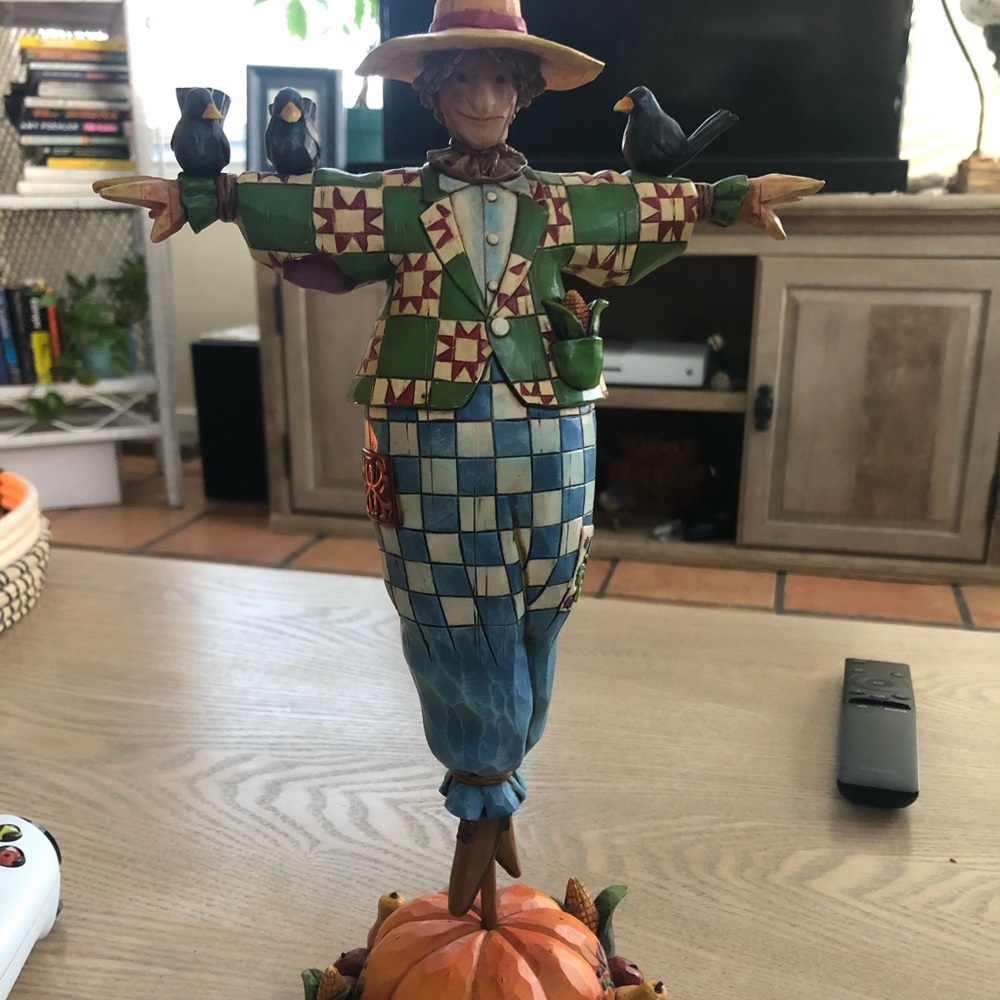 Jim shore scarecrow